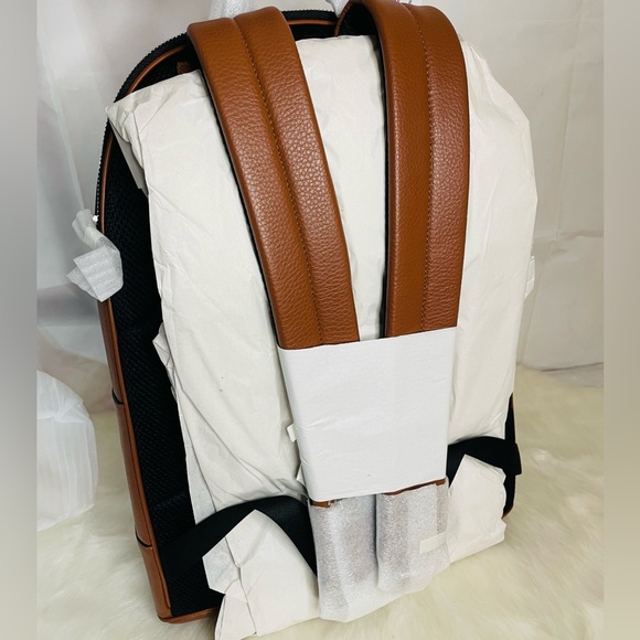 New with Tag Coach Leather Men’s West Backpack - Picture 9 of 13